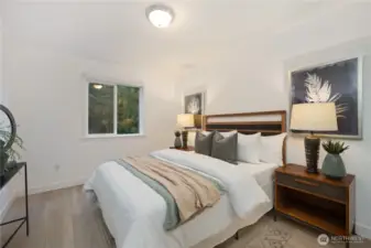 Secondary bedroom #2 (upstairs)