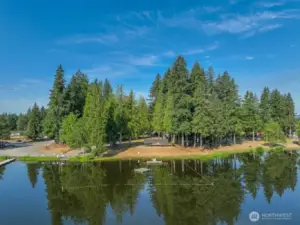 Scott Lake onto Community Park