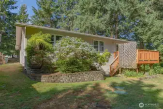 Looking to the Back of The Home