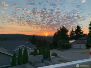 Sunsets at the lake are amazing!