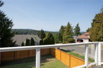 A late summer afternoon view.