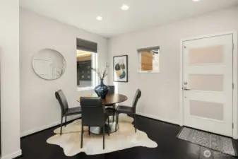 Dining room.