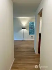 Entry Hall to Living Area