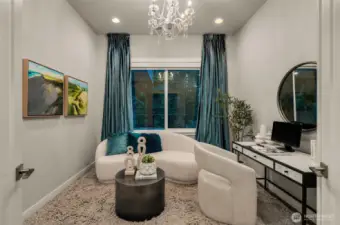Basement office