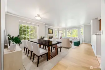 You'll love the privacy that this rare end unit on Juanita affords.