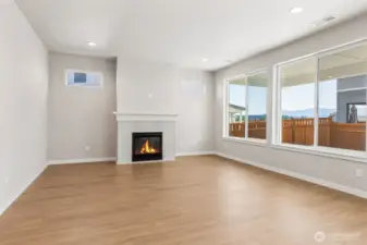 Photos are of the actual home.