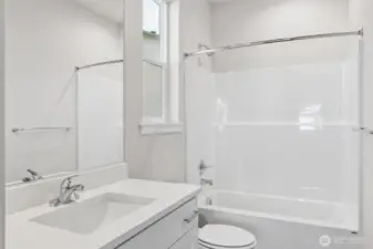 Photos are of the actual home.