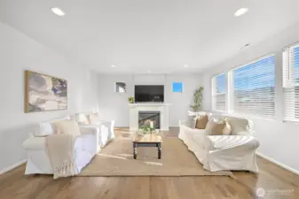 Great room and tall ceilings