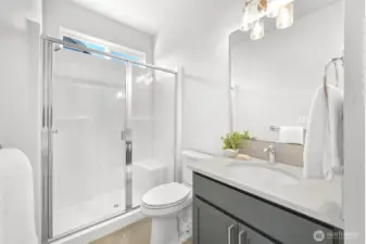 First floor 3/4 bathroom