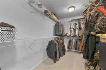 LARGE primary closet