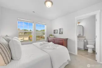 Bedroom #2 with ensuite bathroom