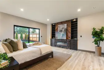 Primary bedroom with built-ins