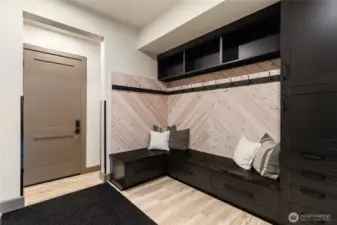 Oversized mudroom/laundry