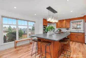 The crown jewel of this beautiful home is this stunning kitchen!