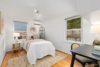 First bedroom on the main floor