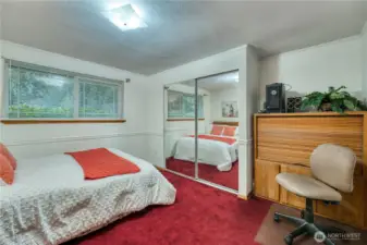 Bedroom 2 is spacious.