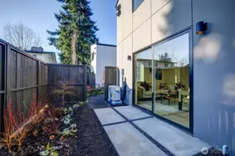 A private patio - the perfect start to the day with morning coffee or unwind at the end of the day.