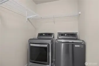 Huge separate laundry room