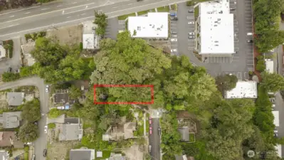 Estimate of the property boundaries. 35x129 ft.