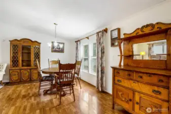 You'll just love the vinyl plank flooring...so easy to clean, and the bright windows looking out to the back yard.