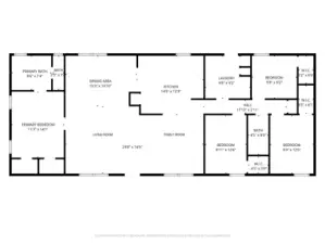This floor plan will help you know how to arrange your furniture in the future!
