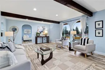 This is a tri-level with 3 bedrooms, 2.25 baths