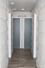 Hallway to Unit