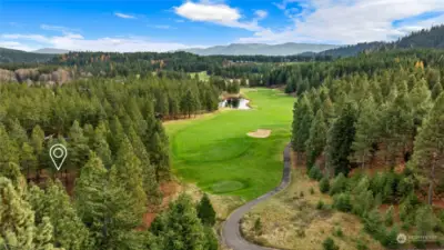 Located just off the 14th Hole of Tumble Creek Golf Course