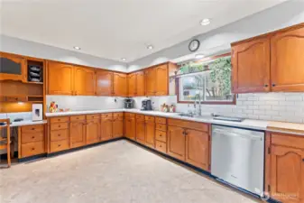 kitchen with stainless steel appliances