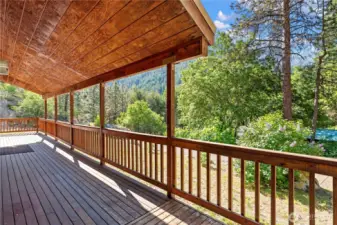 Front of 3/4 wrap around porch
