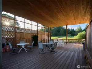 Tasting Room Covered Deck