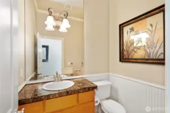 main level 1/2 bath