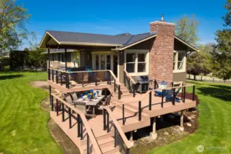 Affectionately name the "Tipsy Rooster" this gorgeous home offers indoor and outdoor entertaining spaces galore - all surrounded by stunning views.