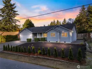 New landscaping gives this home curb appeal. Topsoil has been added to the front lawn to prepare for next year. One less thing for you to have to do.