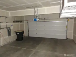 Interior garage.