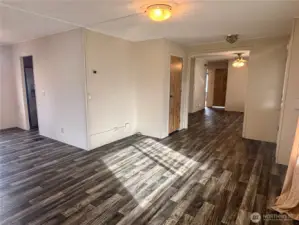 Home has a open floor plan.