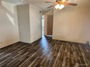 Looking to the right as you enter home.