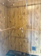 Walk-in closet off primary bedroom