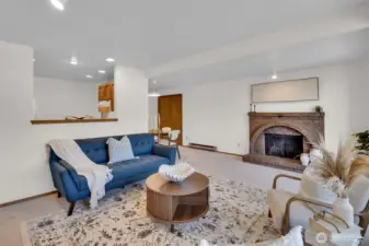 Spacious Living area