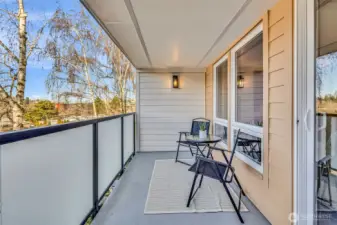 Relax on your private deck