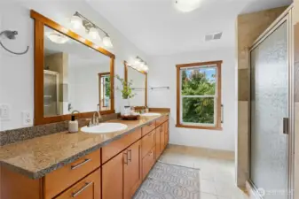 5-piece primary bathroom