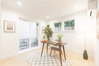 Main floor bedroom or home office