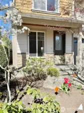 Front with covered porch