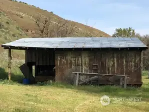 Front side of barn/corral.