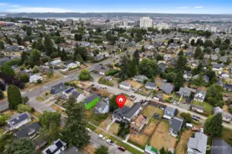 Great location next to highway access, downtown Tacoma, & the vibrant Hilltop neighborhood!