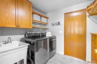 Laundry room with tons of storage