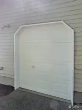 Golf Cart Door into Garage