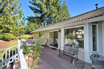 Back Deck and Yard for Entertaining