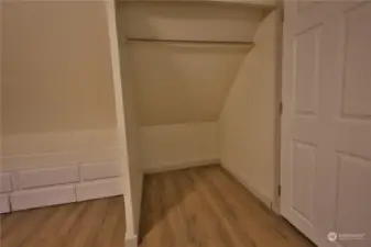 Bedroom one Large closet