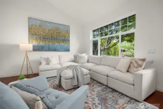 Generous Living Room